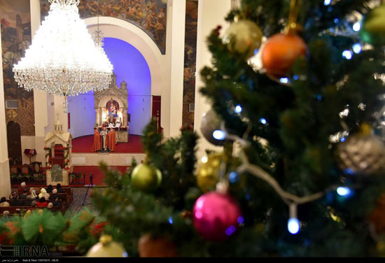 آغاز سال نو در کلیسای سرکیس تهران