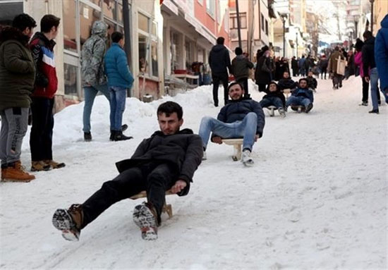 جشنواره برف در گیراسون ترکیه