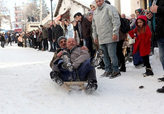 جشنواره برف در گیراسون ترکیه