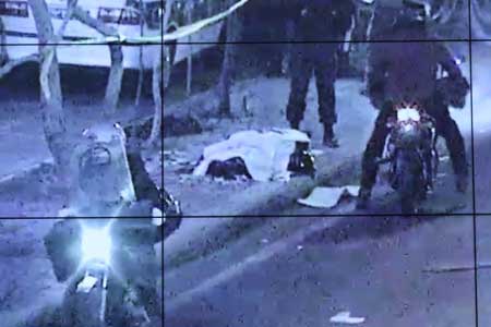 مرگ دلخراش موتورسوار در خیابان جمهوری