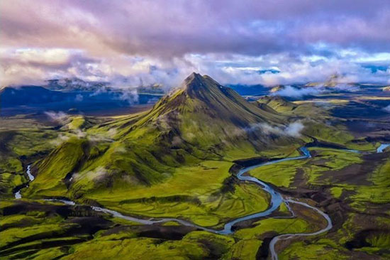 عکس نشنال جئوگرافیک از ارتفاعات ایسلند
