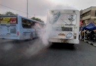 اتوبوس های فرسوده هوای بجنورد را آلوده کرد