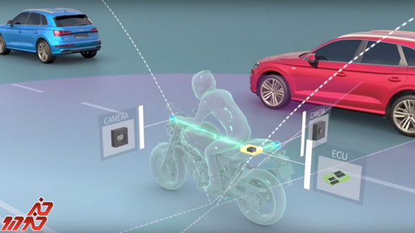 تکنولوژی دید 360 درجه به موتورسیکلت ها نیز راه می یابد