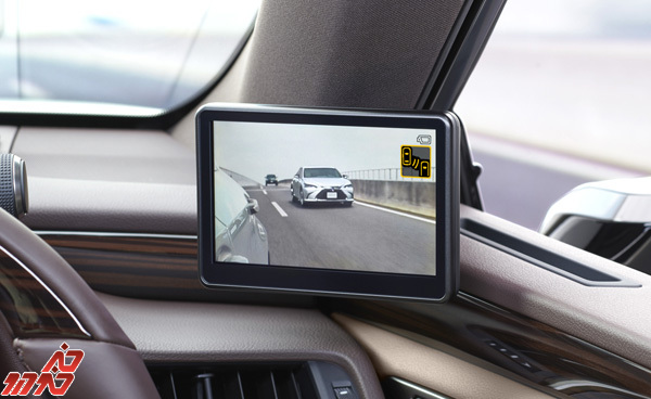 لکسوس ES اولین خودرو با آینه های کناری دیجیتال خواهد بود