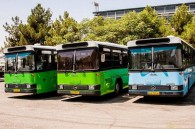 خدمت رسانی ویژه اتوبوسرانی تهران برای عطرافشانی گلزار مطهر شهدا