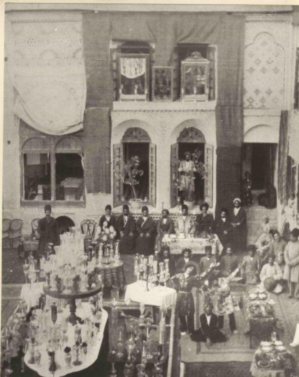 مراسم عروسی لاکچری در دوره قاجار