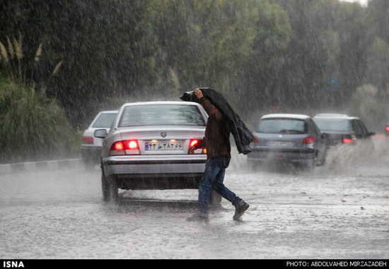 بارندگی در خوزستان به اوج می‌رسد