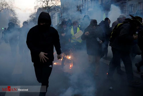 ادامه اعتراضات ضد دولتی در فرانسه