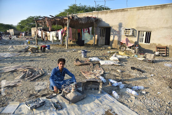 روستا‌های گرفتار در سیلاب سیستان و بلوچستان