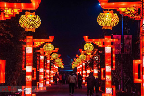 تصاویر: جشنواره نور در چین