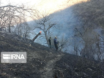 آتش در پارک ملی گلستان مهار شد