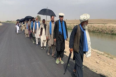 طالبان اعضای کاروان صلح هلمند را ربودند
