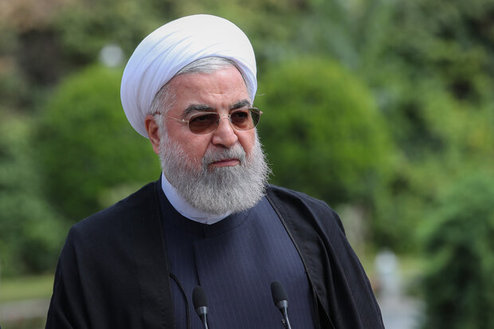 روحانی تصفیه خانه هفتم آب تهران را افتتاح کرد