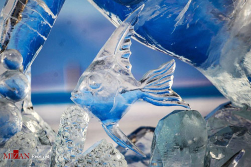 تصاویر: مجسمه‌های یخی در روسیه