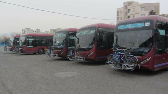 جابه‌جایی دوچرخه‌ با اتوبوس و مترو در تهران