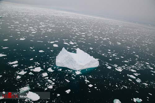 عکس: آب شدن یخ‌های قطبی