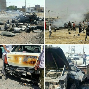 انفجار کپسول های گاز مایع در ماهدشت البرز