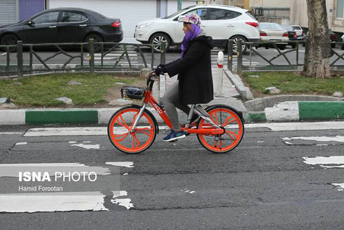 بروزرسانی قوانین دوچرخه سواری در تهران