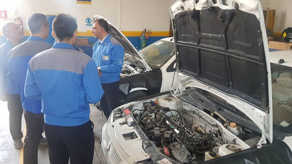 گزارش تصویری از بازدید مدیران خدمات پس از فروش ایران خودرو از نمایندگی های استان مرکزی