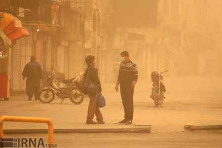 هوای خرم‌آباد و یزد ناسالم است