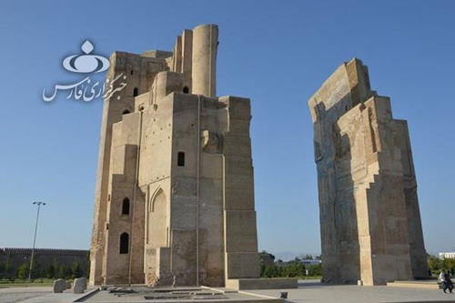 کاخ «آق سرای» بلندترین بنای به جا مانده از «امیر تیمور»