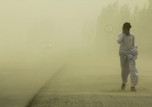 عامل افزایش گرد و غبار منطقه سیستان