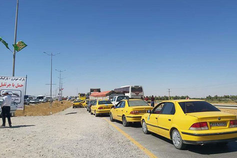 تردد وسایل نقلیه شخصی از پل زائر به سمت پایانه مهران ممنوع شد