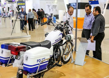نمایشگاه تجهیزات پلیسی در تهران برگزار می‌شود