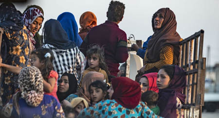 ۵۰۰ کرد سوری وارد عراق شدند