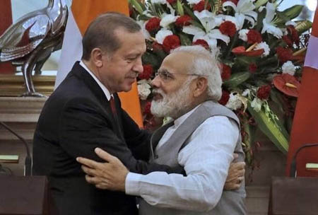نخست وزیر هند سفرش به ترکیه را لغو کرد