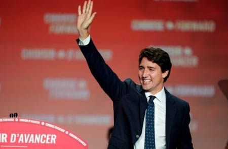 ترودو نخست‌وزیر کانادا می‌ماند