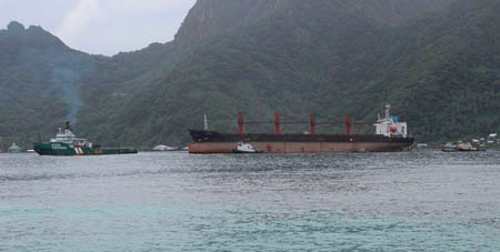 آمریکا یک کشتی کره شمالی را مصادره کرد