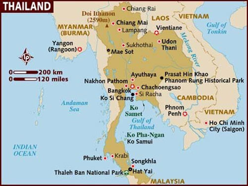 تایلند پایتخت خود را تغییر می‌دهد