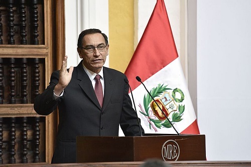 «مارتین ویزکارا» پارلمان پرو را منحل کرد