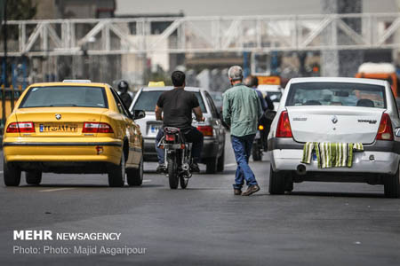 برخورد با خودروهای پلاک مخدوش در شرق تهران