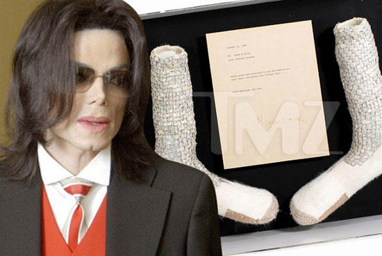 حراج جوراب چند میلیون دلاری مایکل جکسون