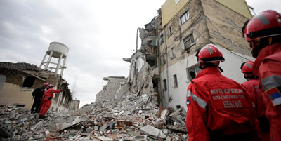 تلفات زمین‌لرزه آلبانی به 51 تن رسید