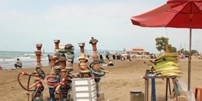 ممنوعیت عرضه قلیان در ساحل بندرعباس