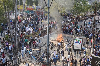 تظاهرات گسترده در هند