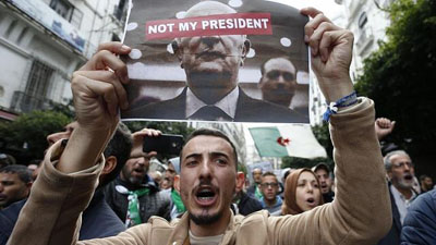 تظاهرات الجزایری‌ها ادامه دارد