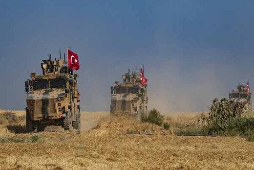 ورود کاروان‌های نظامی ترکیه به خاک سوریه