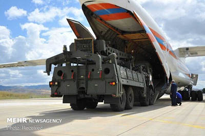 سامانه موشکی اس ۴۰۰ در ترکیه آزمایش می‌شود