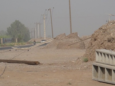 توفان برق ۳۰ روستای ریگان در کرمان را قطع کرد