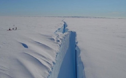 یخچال‌های قطب جنوب در حال غرق شدن هستند