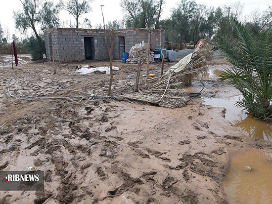 ۷۰ روستا در ریگان کرمان گرفتار سیلاب