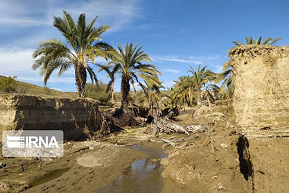 خسارت سنگین سیل در رودبارجنوب کرمان
