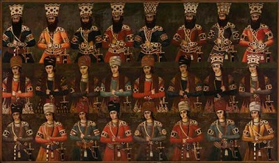 فروش نقاشی کمیاب دوره قاجار در حراج کریستی