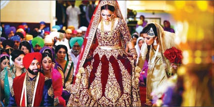ماجرای هندی یک عروسی در هند!
