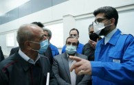 افتتاح خط تولید چراغ جلو سورن پلاس در شرکت جمع ساز البرز