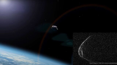 سیارک جنجالی از کنار زمین بی‌خطر گذشت